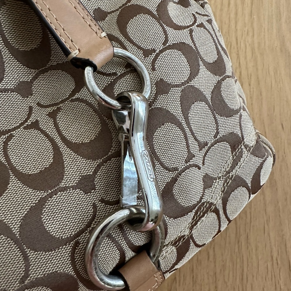 Coach monogram shoulder bag - Picture 6 of 12